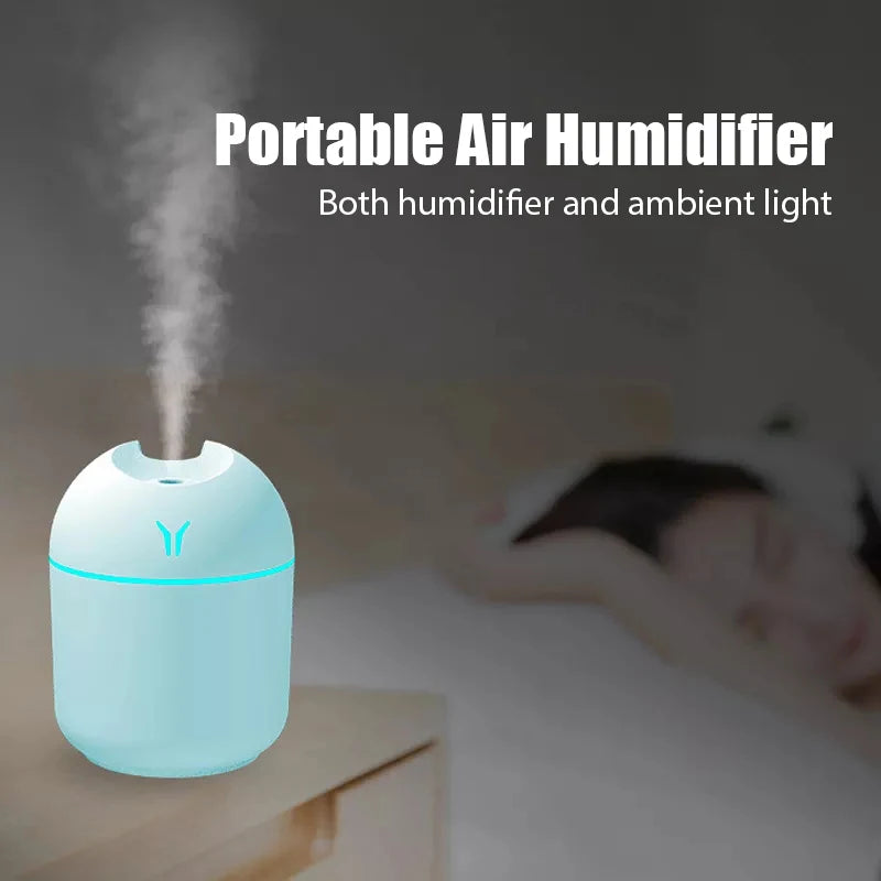 Mini Ultrasonic Air Humidifier 250ML