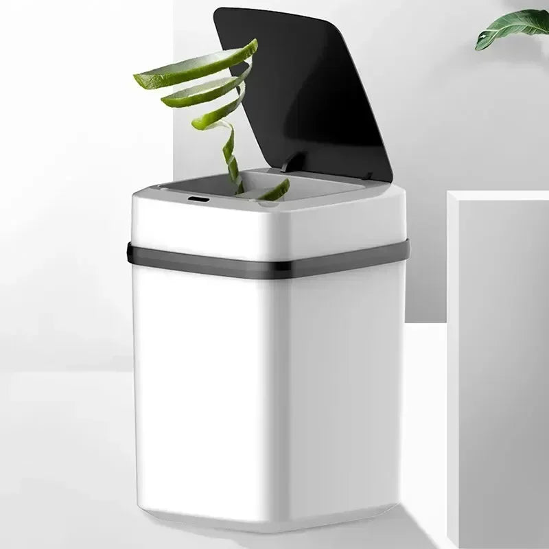 13L Touchless Automatic Sensor Trash Can for Home