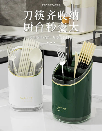 Luxury Chopsticks Storage Box Organizer