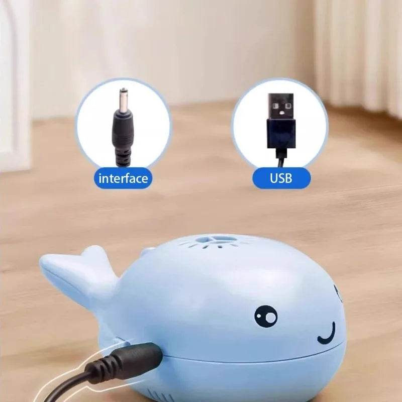 Cat Electric Toy Portable Floating Ball Cat Toys USB-powered Kitten Interactive Playing Ball Toys Cartoon Training Toy for Cat - My Chroma Cart