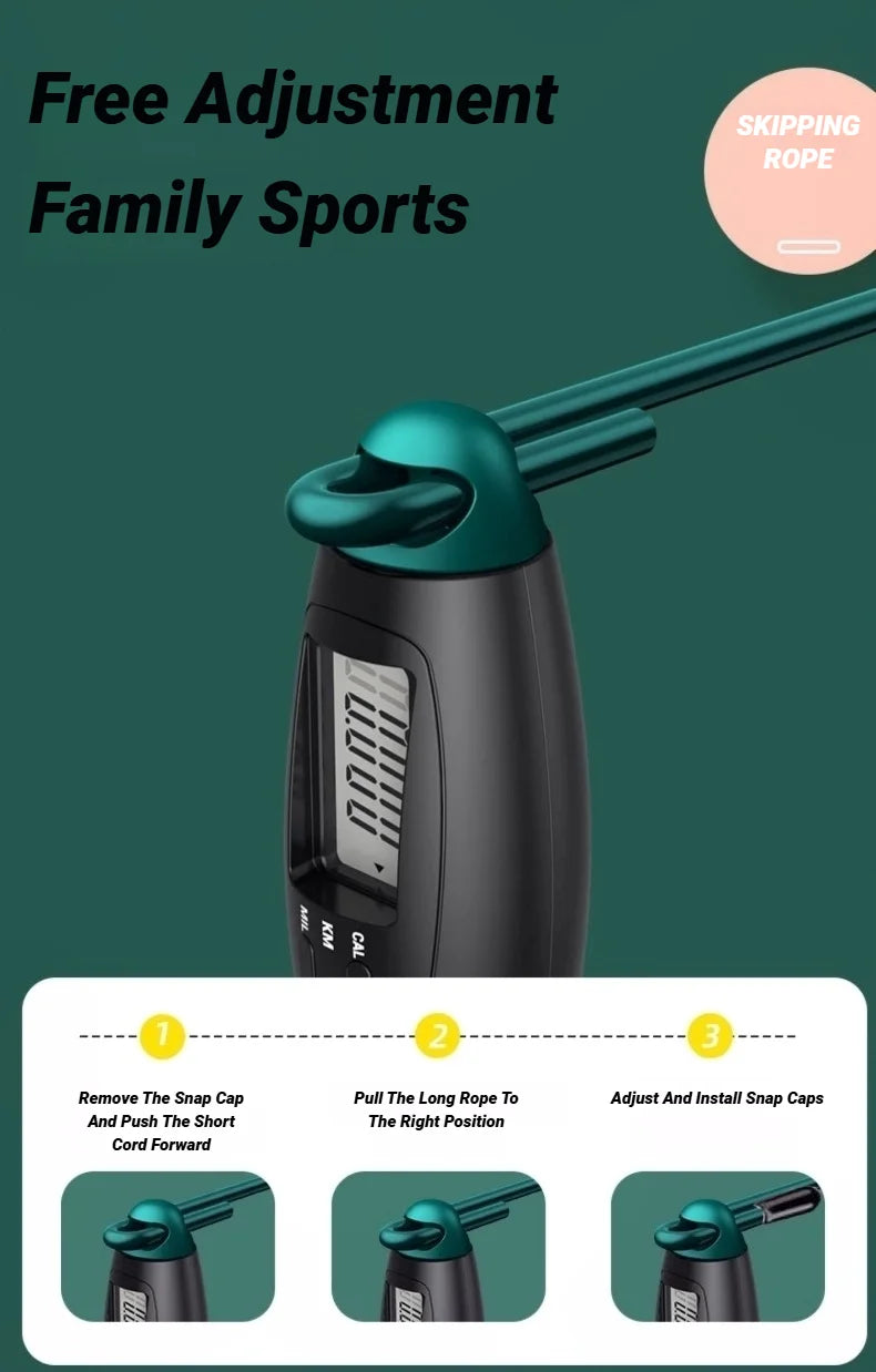 Adjustable Jump Rope Counter