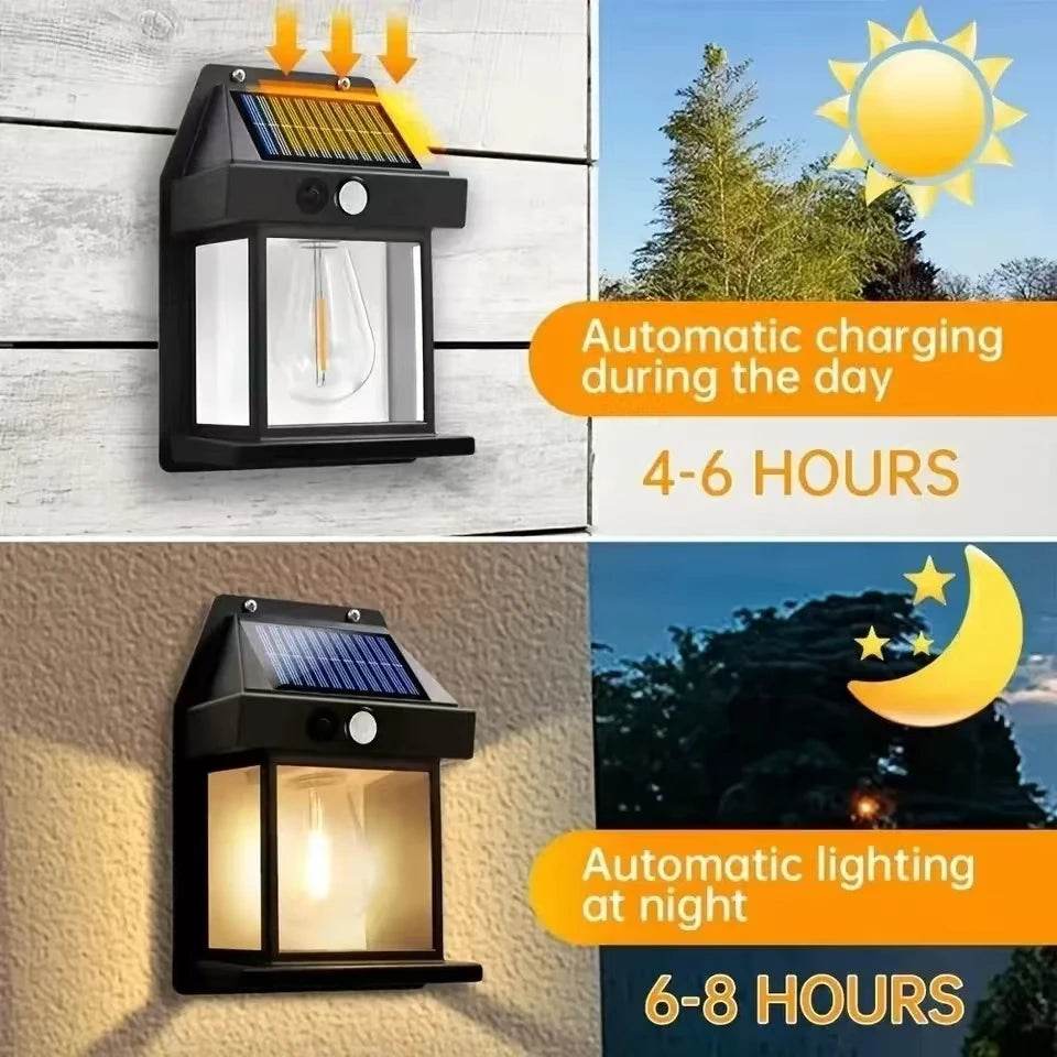 Powerful Outdoor Solar LED Street Light Waterproof Solar Lamp Garden Yard Pathway Wall Decoration External Lighting Fixture - My Chroma Cart