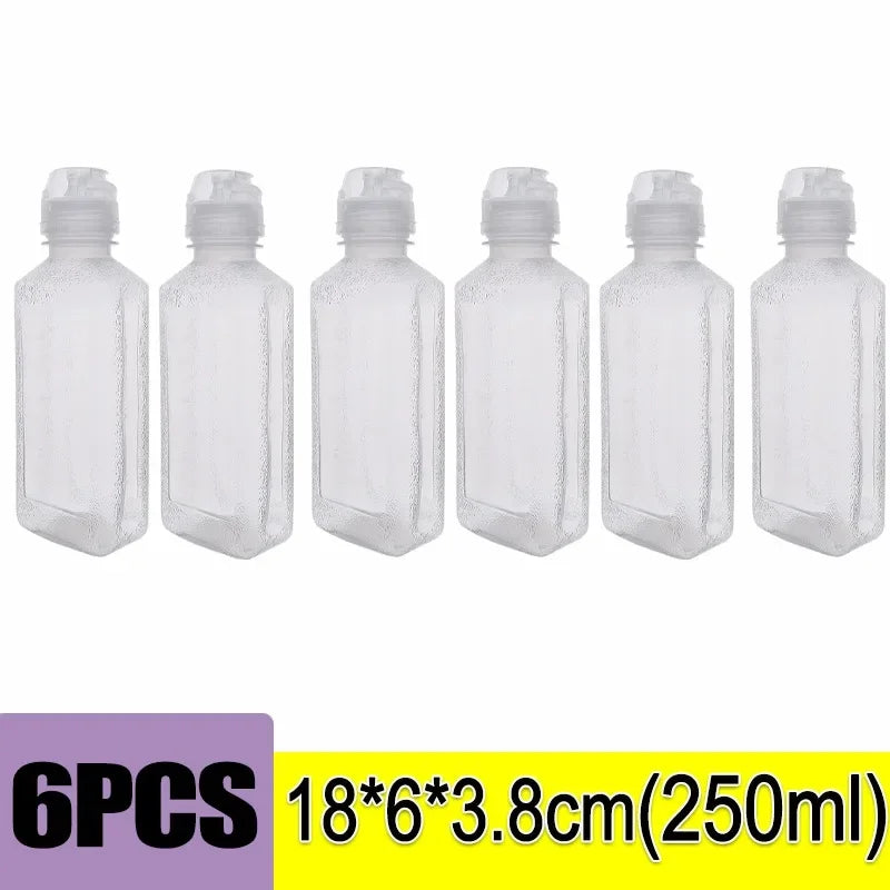 Plastic Oil Bottle Squeeze Condiment BBQ Dispenser