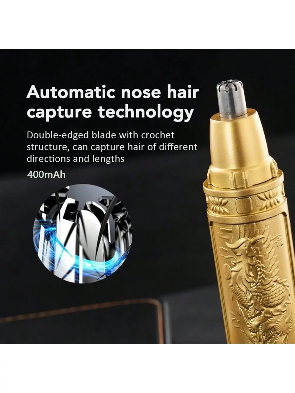 Ear & Nose Hair Trimmer for Men