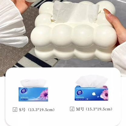 Cute Cloud Design Tissue Box Organizer for Home