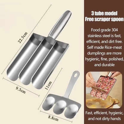 304 Steel Meatball Scoop Mold Rice Dumpling Tool