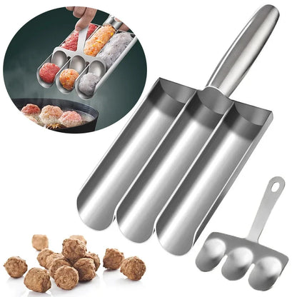 304 Steel Meatball Scoop Mold Rice Dumpling Tool