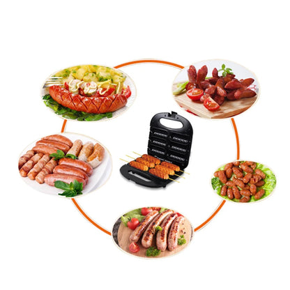 6-Hole Hot Dog Maker Breakfast Machine