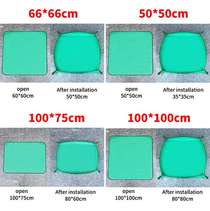 Waterproof Plant Pot Mat, Indoor Garden Mat With Work Gloves, Foldable Houseplant Succulent Pot Mat, Indoor Plant Mat, Portable - My Chroma Cart