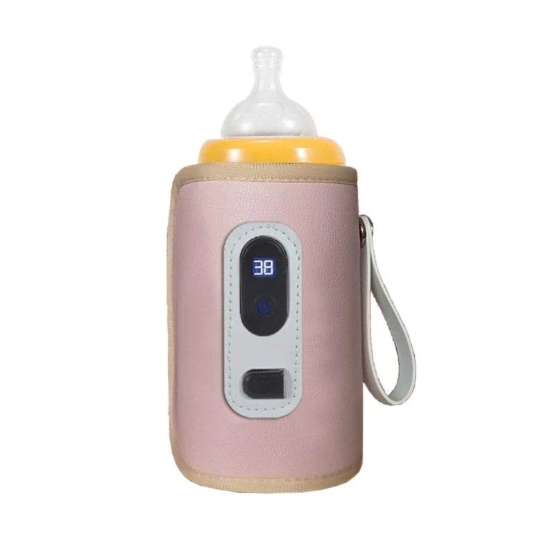 USB Milk Bottle Warmer Infant Bottle Portable Heat Keeper Formula Milk Travel Heating Sleeve for Baby Nursing Bottles - My Chroma Cart