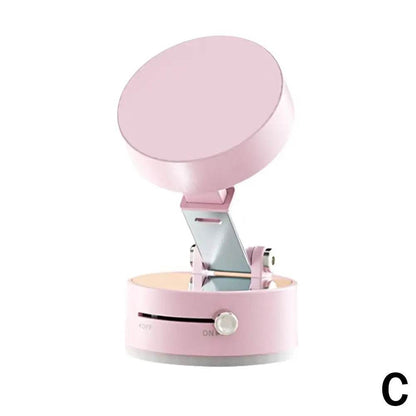 Vacuum Adsorption Magnetic Suction Cup Phone Mount Double Sided Hands-Free Magnetic Cell Phone Holder For Car/Gym/Mirror/Smoot - My Chroma Cart