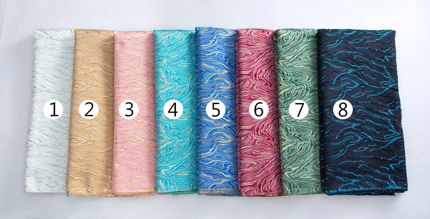 African Brocade Lace Fabric – 5 Yards
