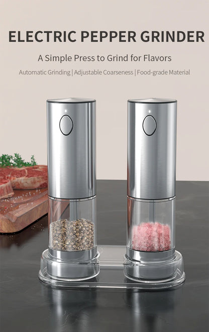 USB Rechargeable Electric Pepper Grinder