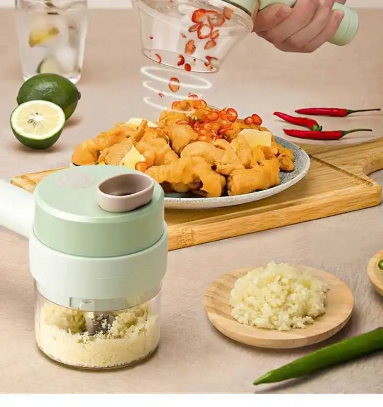 4-in-1 Electric Vegetable Cutter