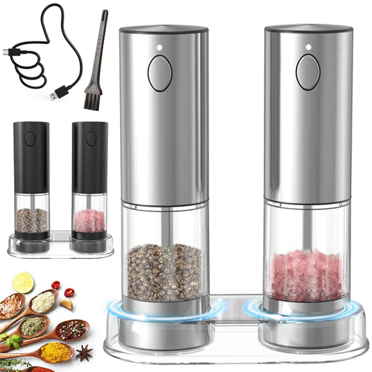 USB Rechargeable Electric Pepper Grinder