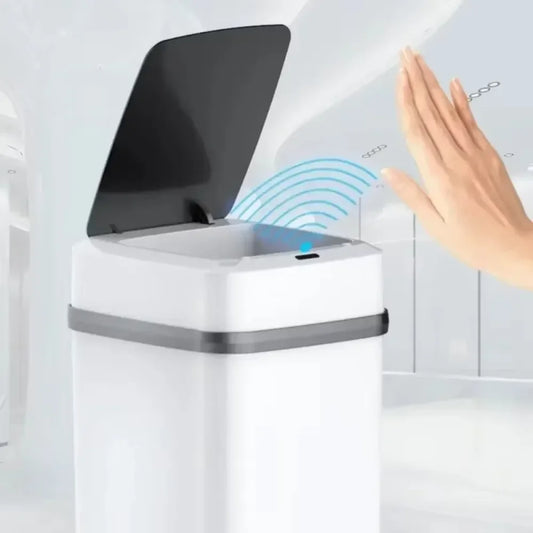 13L Touchless Automatic Sensor Trash Can for Home