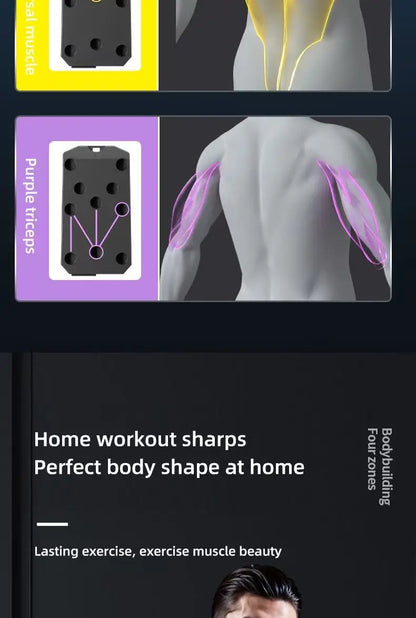 Folding Push-Up Board Trainer