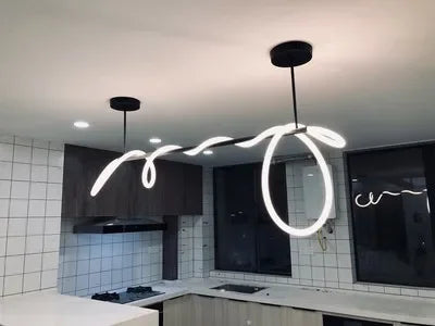 Nordic Gold LED Chandelier Dining Light