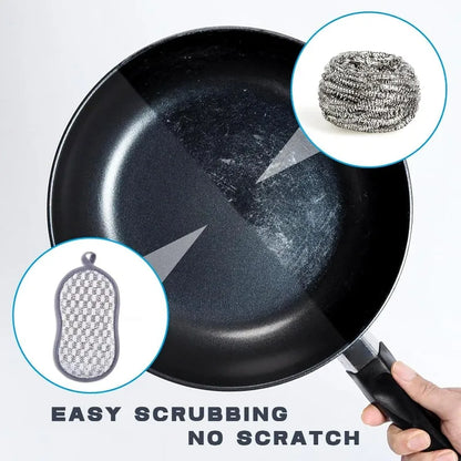 Double-Sided Cleaning Sponge