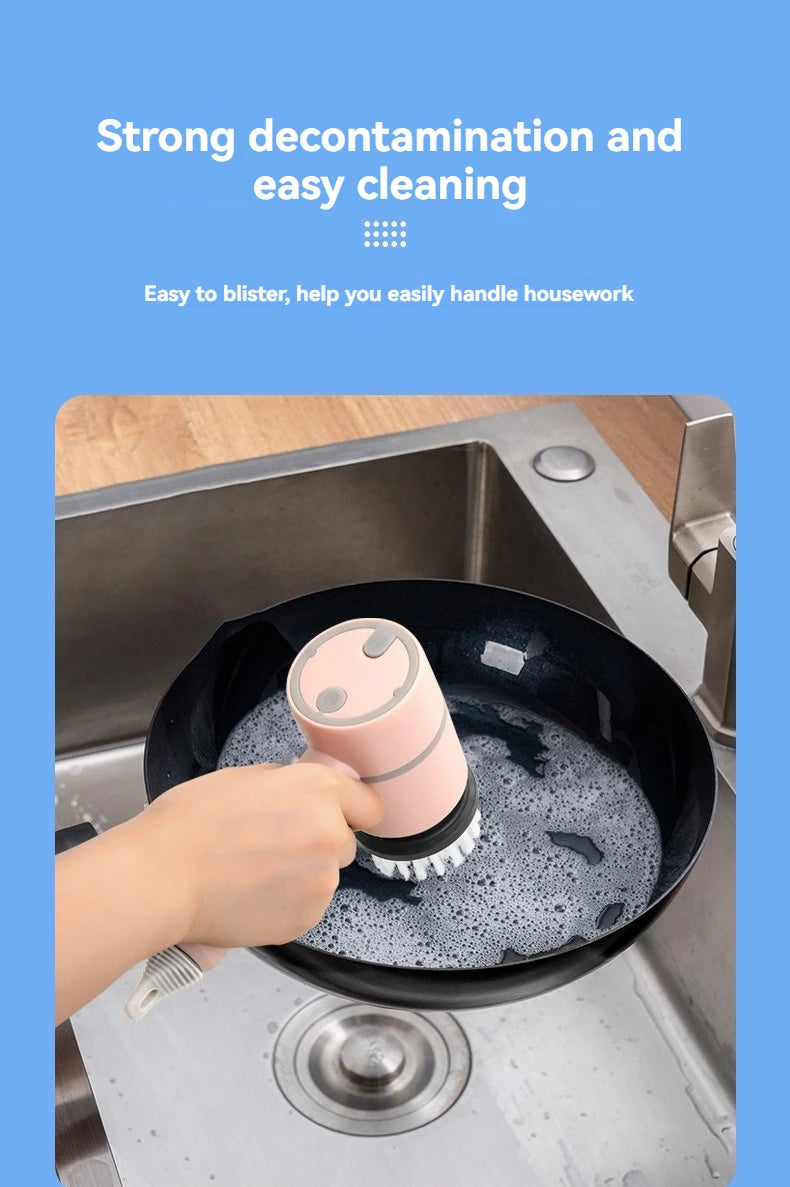 5-in-1 Electric Cleaning Brush for Kitchen