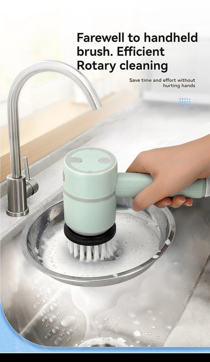 5-in-1 Electric Cleaning Brush for Kitchen