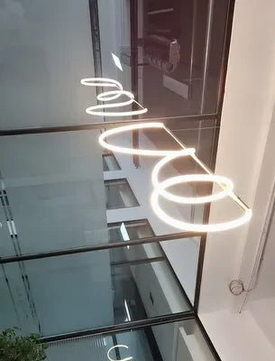 Nordic Gold LED Chandelier Dining Light