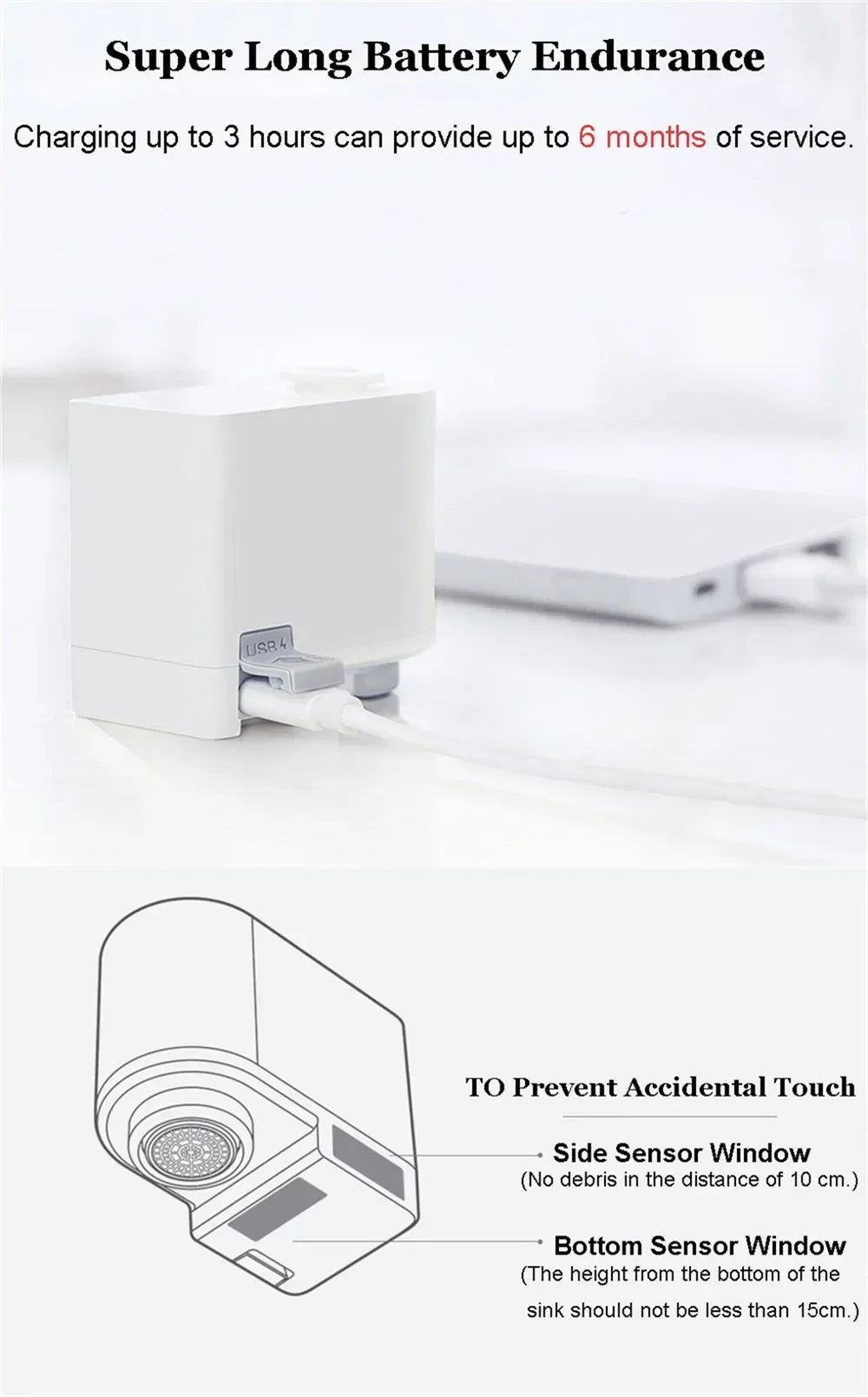 Xiaoda Smart Sensor Automatic Water Saver