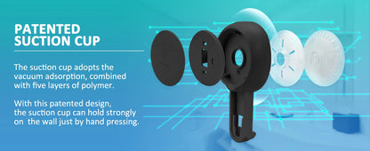 TAILI Suction Cup Shower Razor Hooks