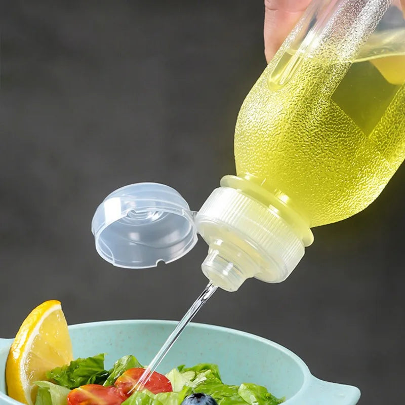 Plastic Oil Bottle Squeeze Condiment BBQ Dispenser