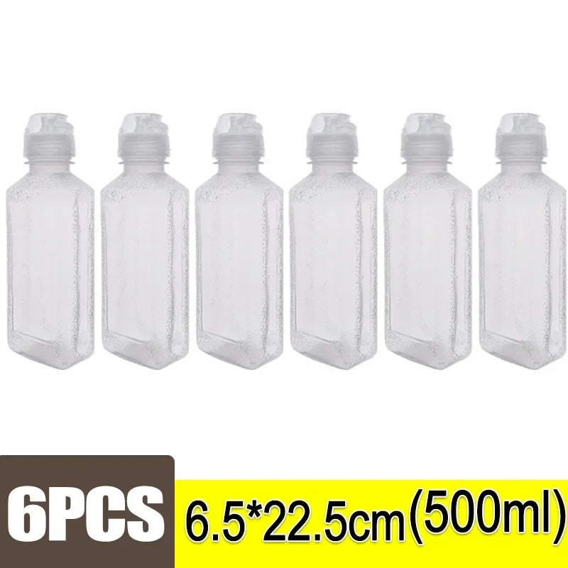 Plastic Oil Bottle Squeeze Condiment BBQ Dispenser
