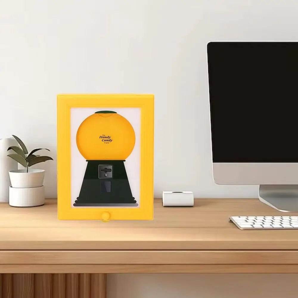 Creative Candy Dispenser Picture Frame Easy Restock Dust-proof Decorative Art Photo Frames Funny Moisture-proof - My Chroma Cart