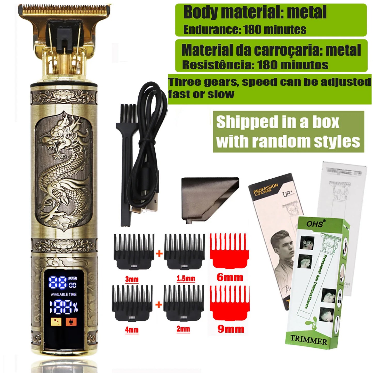 T9 Hair Clipper & Beard Trimmer