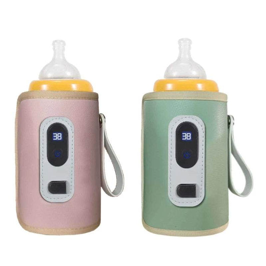 USB Milk Bottle Warmer Infant Bottle Portable Heat Keeper Formula Milk Travel Heating Sleeve for Baby Nursing Bottles - My Chroma Cart