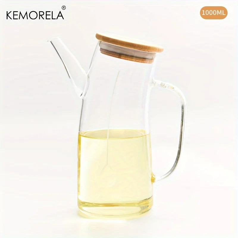KEMORELA Leakproof Glass Oil Dispenser