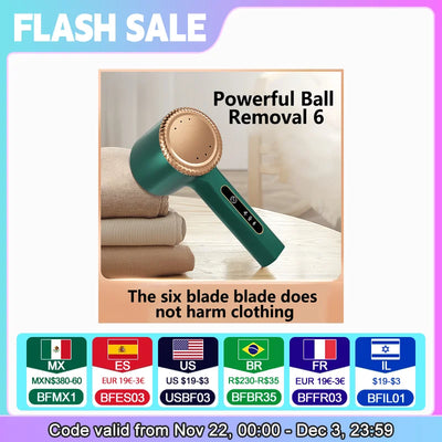 Rechargeable Lint Remover for Clothes