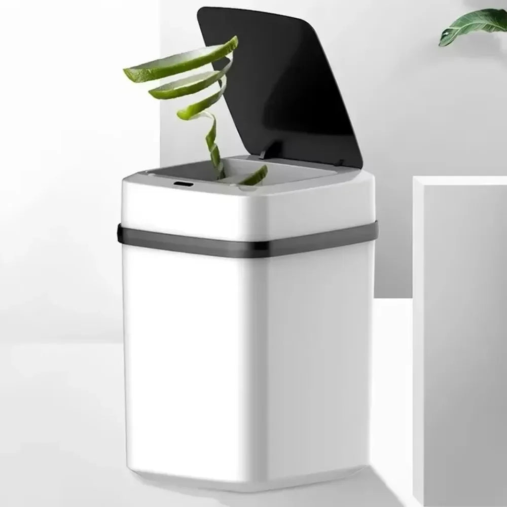 13L Touchless Automatic Sensor Trash Can for Home