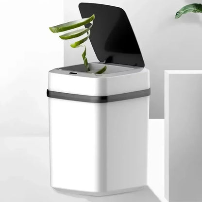 13L Touchless Automatic Sensor Trash Can for Home