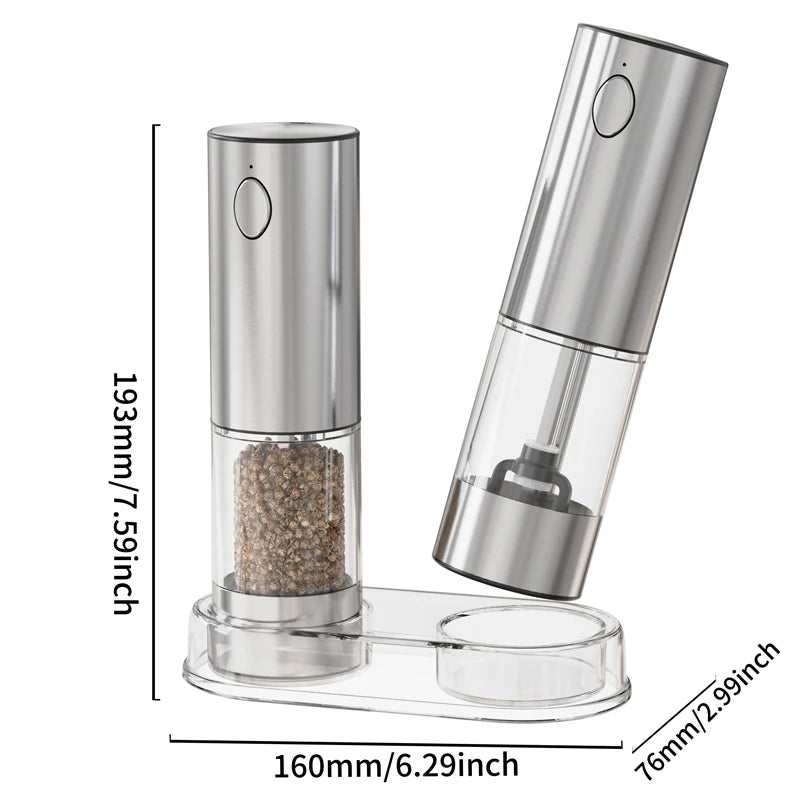 USB Rechargeable Electric Pepper Grinder