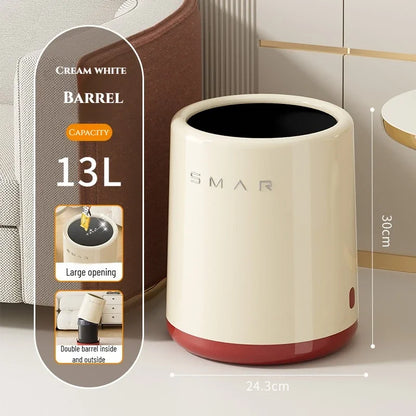 13L Nordic Style Dual Layer Trash Can