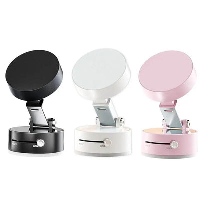Vacuum Adsorption Magnetic Suction Cup Phone Mount Double Sided Hands-Free Magnetic Cell Phone Holder For Car/Gym/Mirror/Smoot - My Chroma Cart