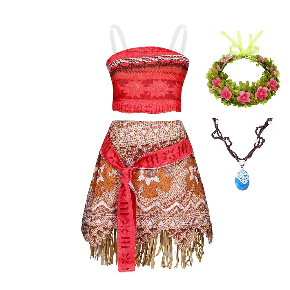 Moana Girls Costume – Princess Dress