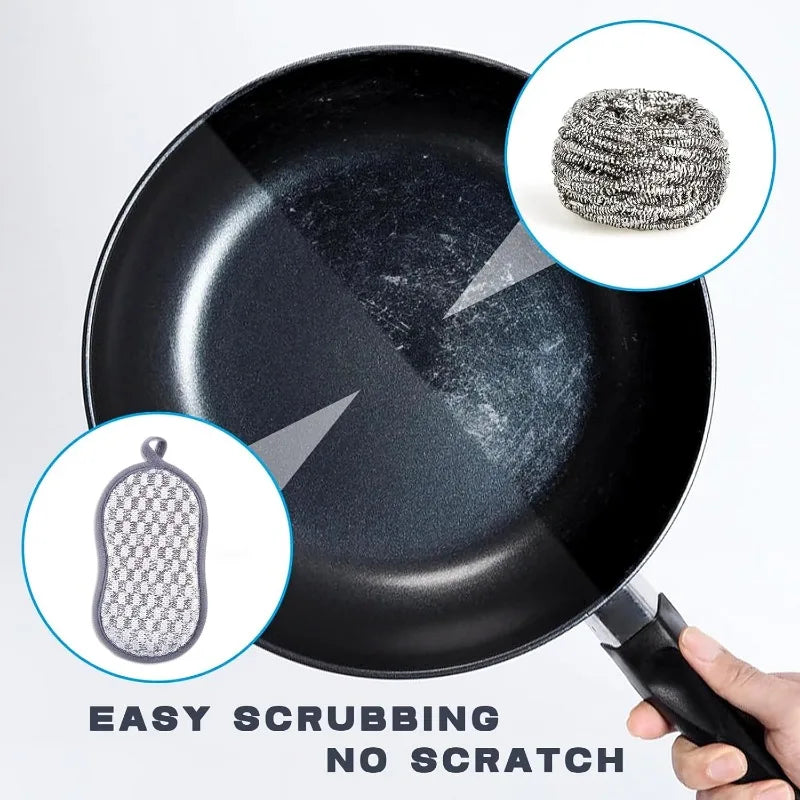Double-Sided Cleaning Sponge