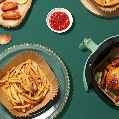 50pcs Disposable Air Fryer Paper Liners