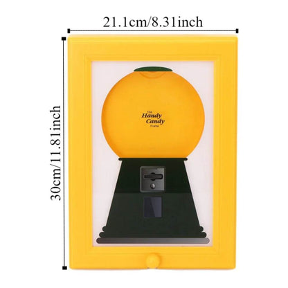 Creative Candy Dispenser Picture Frame Easy Restock Dust-proof Decorative Art Photo Frames Funny Moisture-proof - My Chroma Cart