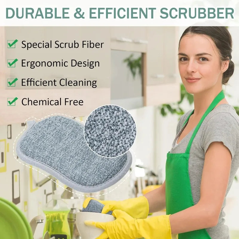 Double-Sided Cleaning Sponge
