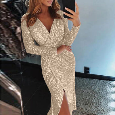 Sexy Deep V Party Club Dress