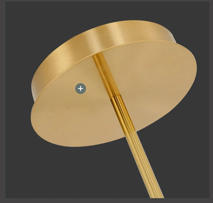 Nordic Gold LED Chandelier Dining Light