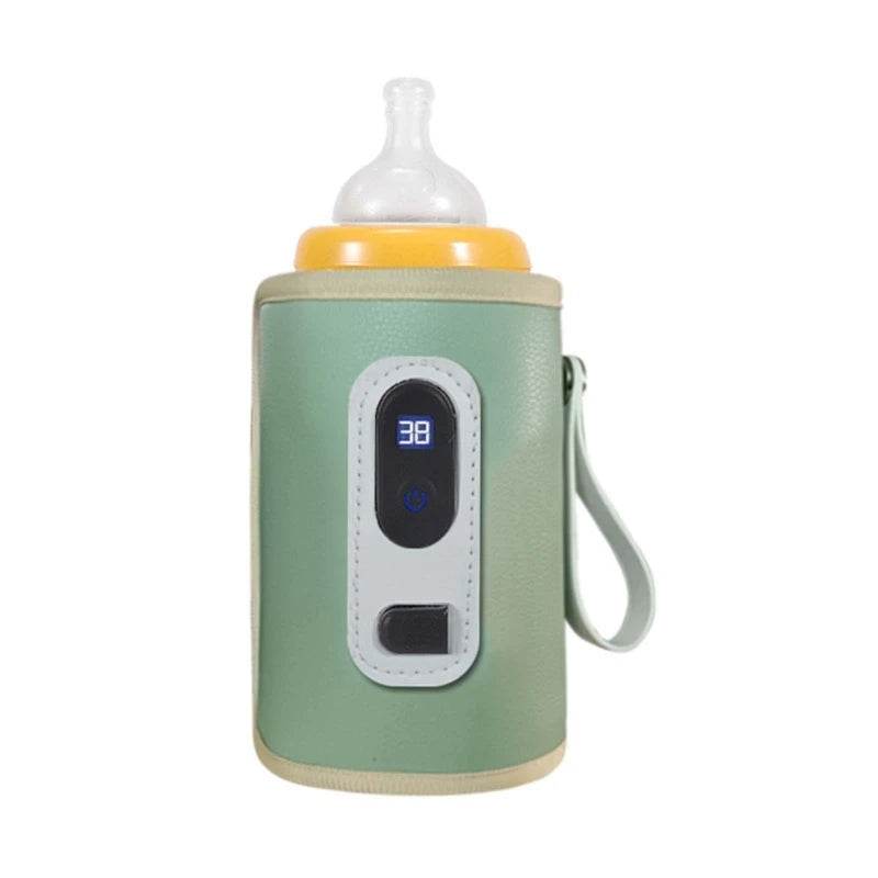 USB Milk Bottle Warmer Infant Bottle Portable Heat Keeper Formula Milk Travel Heating Sleeve for Baby Nursing Bottles - My Chroma Cart