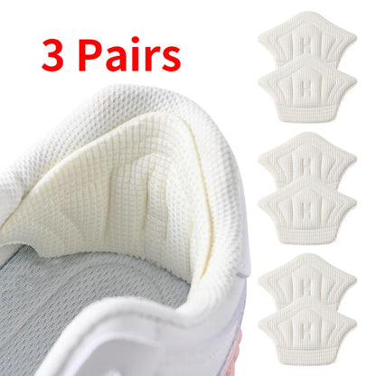 3 Pair Heel Cushion Insoles