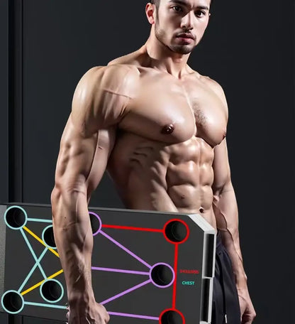 Folding Push-Up Board Trainer